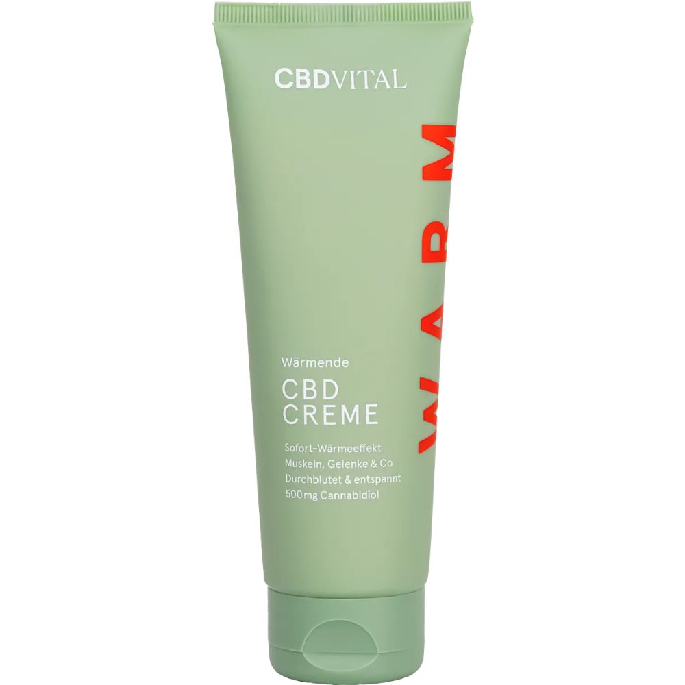 CBD VITAL | Wärmende CBD Creme - WARM - 120 ml