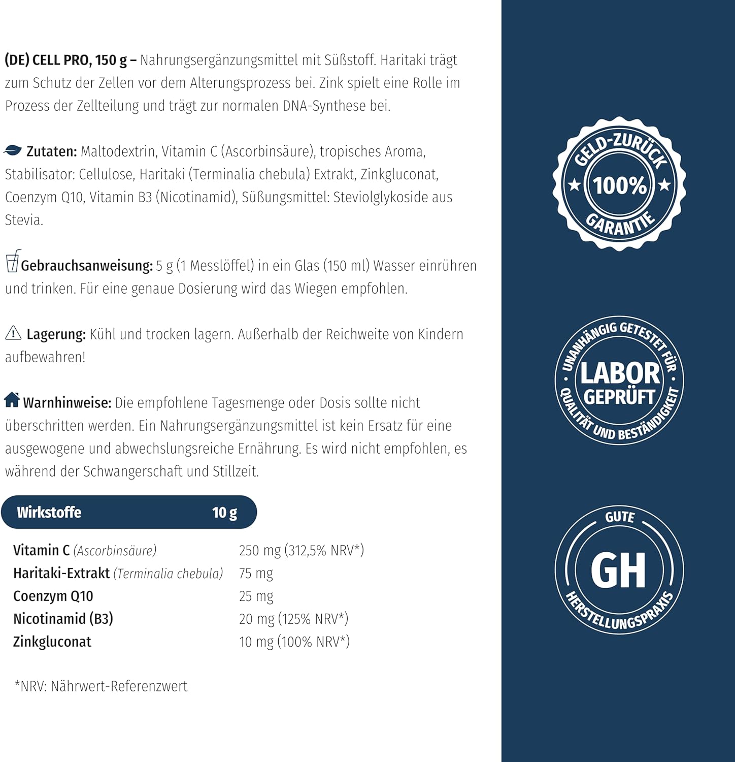 Nature's Finest | Cell PRO - Zellschutz und Regeneration (Anti-aging)