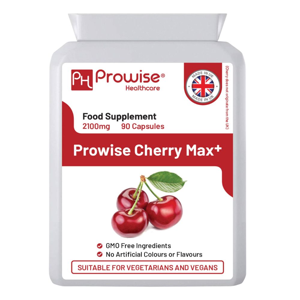 Prowise Healthcare Cherry Max+ 2100 mg Montmorency Cherry – 90 Kapseln
