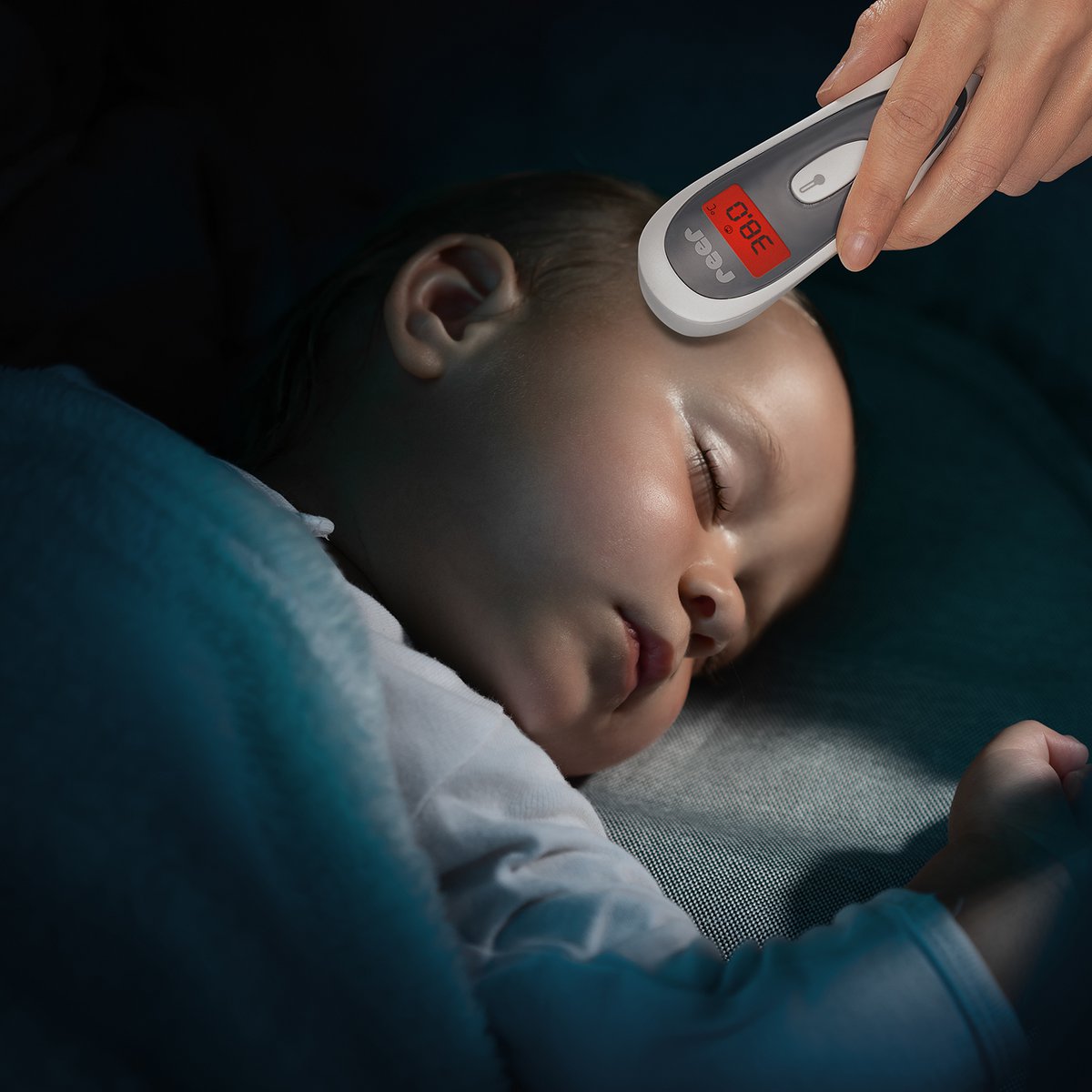 reer | Colour SoftTemp 3in1 kontaktloses Infrarot-Fieber Thermometer