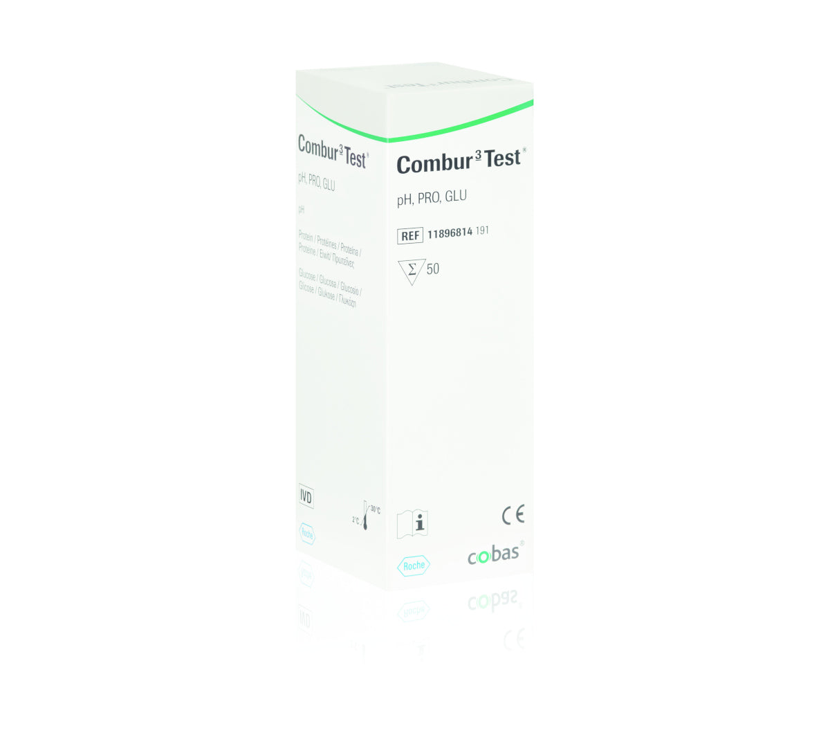 Roche | Combur 3 Test® - 50 Urinteststreifen