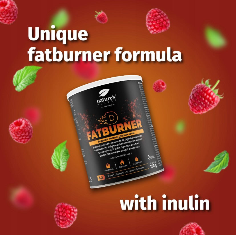 Nature's Finest I D-FatBurner - Einzigartige Fatburner-Formel mit Inulin