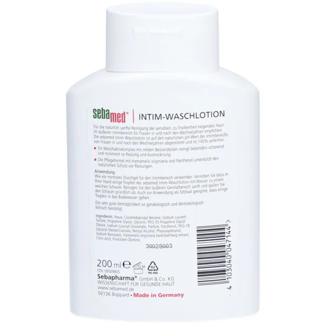 SebaMed® | Intim-Waschlotion zur täglichen Intimpflege - 200 ml