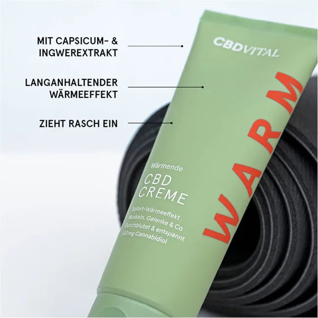 CBD VITAL Wärmende CBD Creme