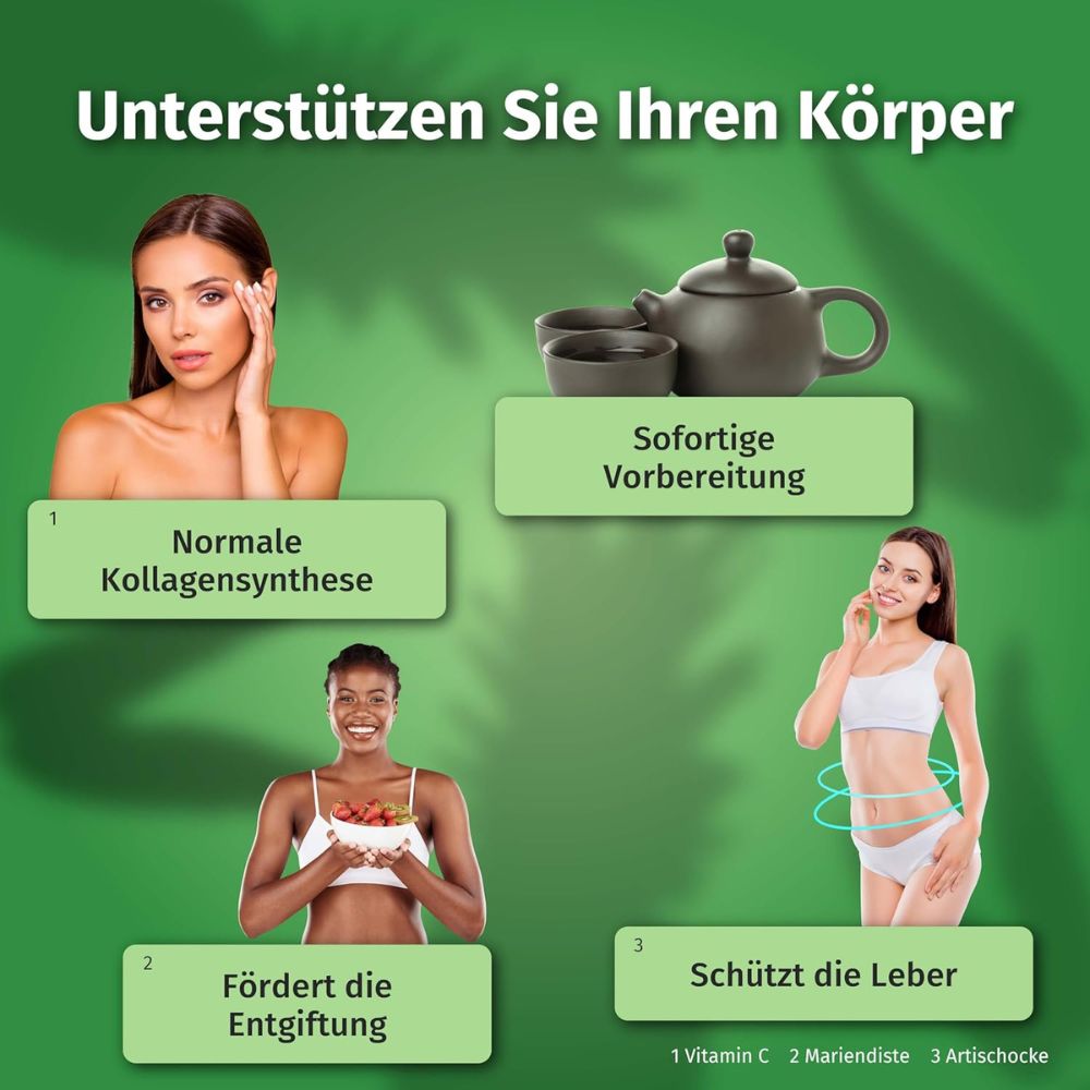 Nature`s Finest | Day Detox-Tee zur Entgiftung & Gewichtsregulation - 120g