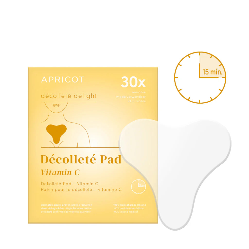 APRICOT I Dekolleté-Pad „Dekolleté-Genuss“ mit Vitamin C I 30 Behandlungen