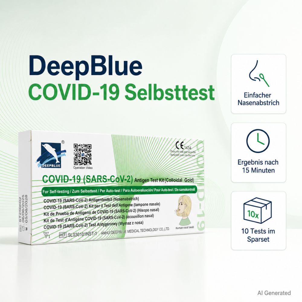 Medicare+ | COVID-19 4in1 Aktion + Influenza A+B Antigen 15erCombo + GRATIS NANOVIO FFP2