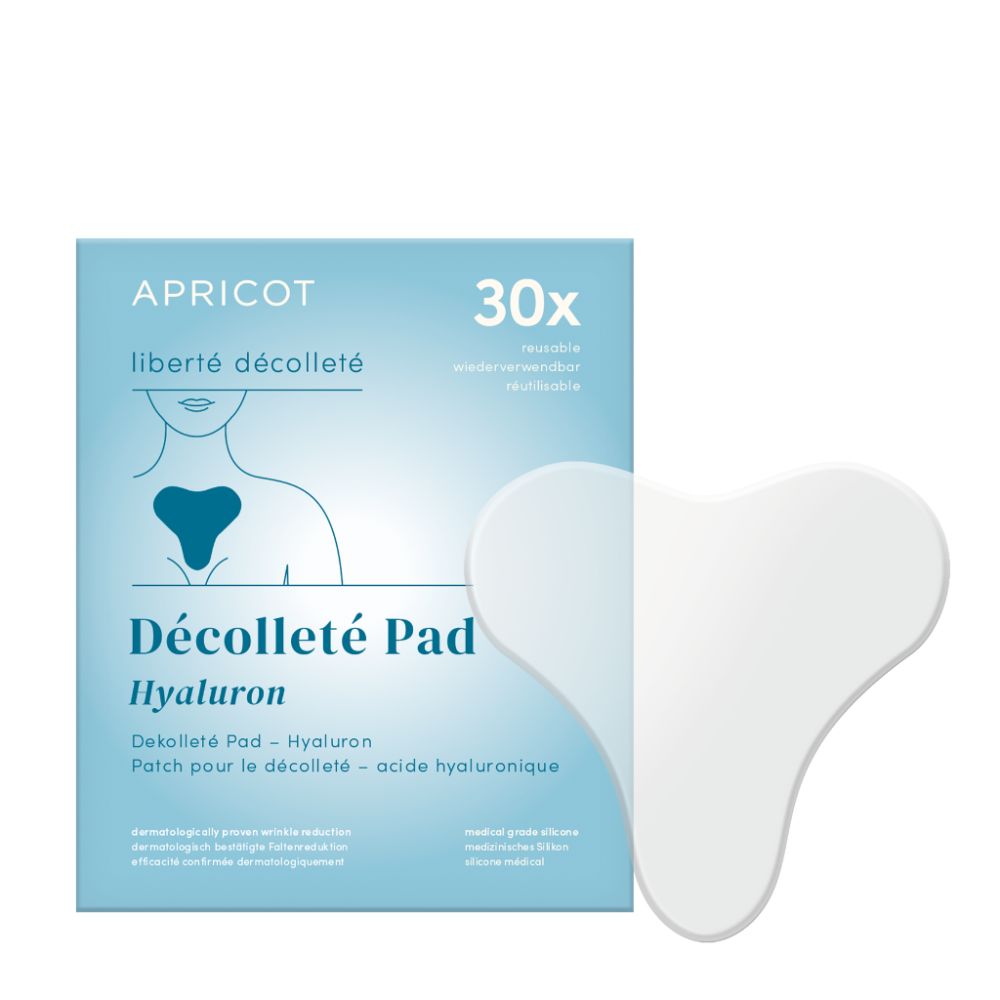 APRICOT Wiederverwendbares Dekolleté Pad mit Hyaluron