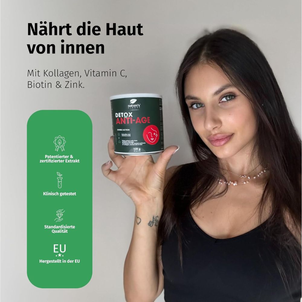 Nature's Finest I Detox Anti-Age - 2-in-1-Schönheits-Entgiftungsformel
