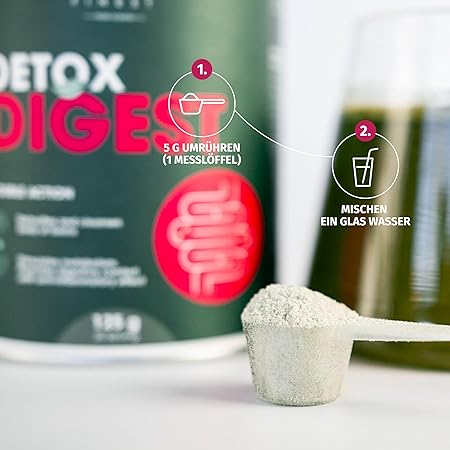 Nature's Finest I Detox Digest I 2-in-1 Verdauungs-Entgiftungsformel