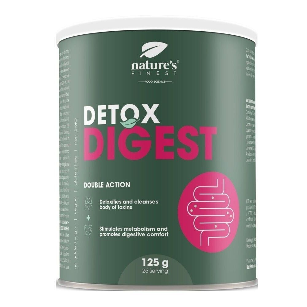 Nature's Finest I Detox Digest 2-in-1 Verdauungs-Entgiftungsformel