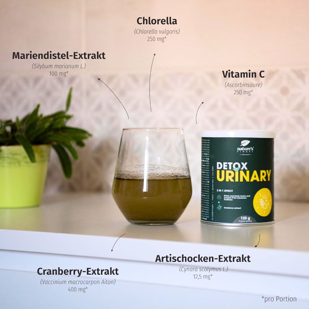 Nature's Finest I Detox Urinary für entgiftung von Harnwege