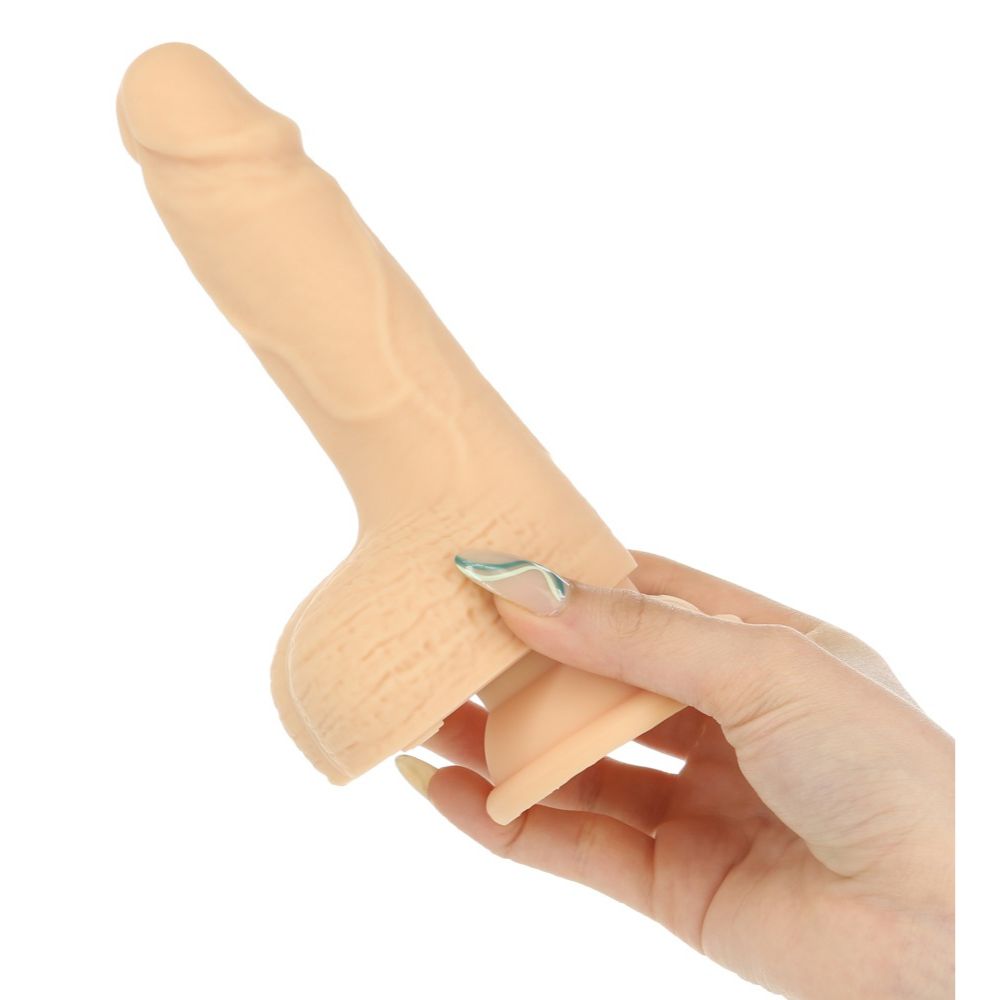Naked Addiction | Dong RC 6,5“ Stoßender Dildo - Vanilla