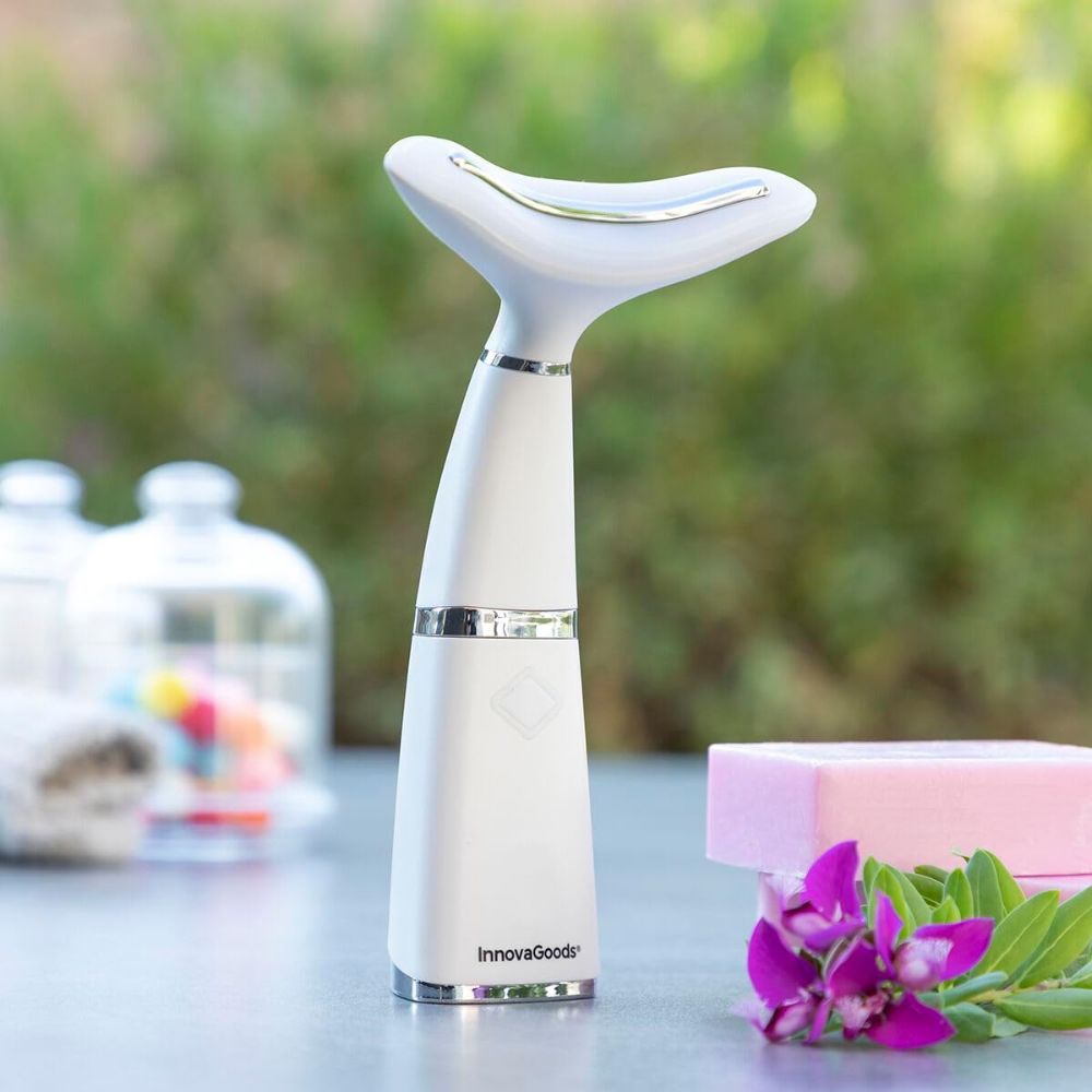 InnovaGoods | Doppelkinnreduzierer mit Phototherapie, Thermotherapie und Vibration