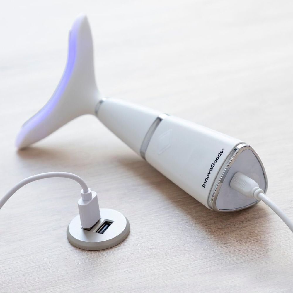 InnovaGoods | Doppelkinnreduzierer mit Phototherapie, Thermotherapie und Vibration