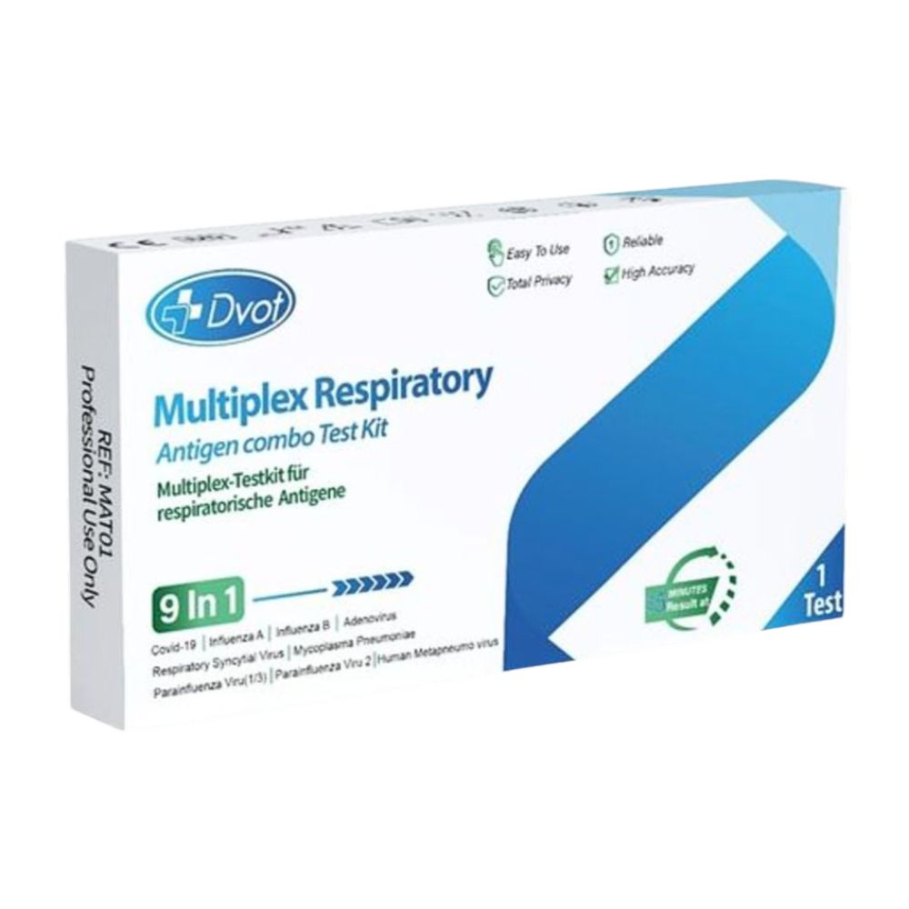 Dvot | Multiplex-Testkit auf 9 Atemwegsinfektionen (9in1)
