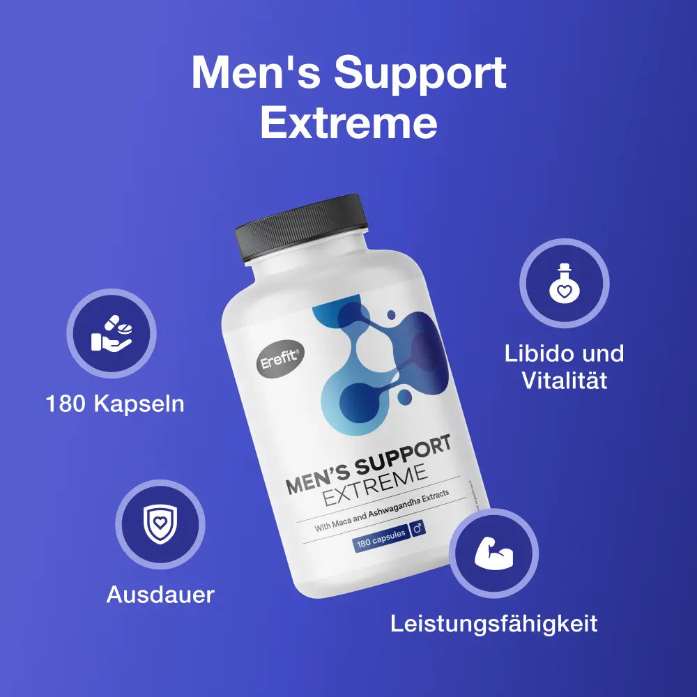 Erefit | Men's Support Extreme - 180 Kapseln