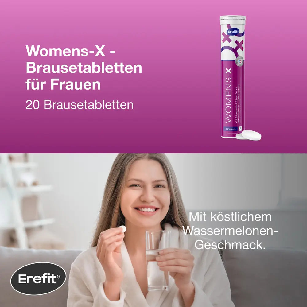 Erefit Womens-X für Frauen - 20 Brausetabletten