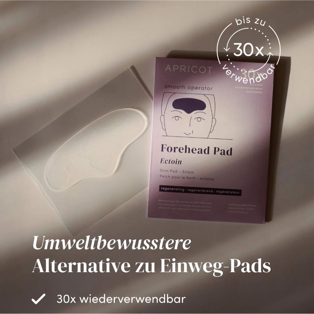 APRICOT I Wiederverwendbares Stirnpad mit Ectoin - 30 Behandlungen