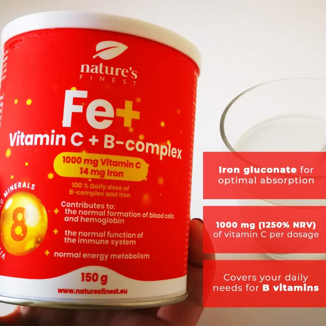 Nature's Finest I Eisen + Vitamin C + B-Komplex
