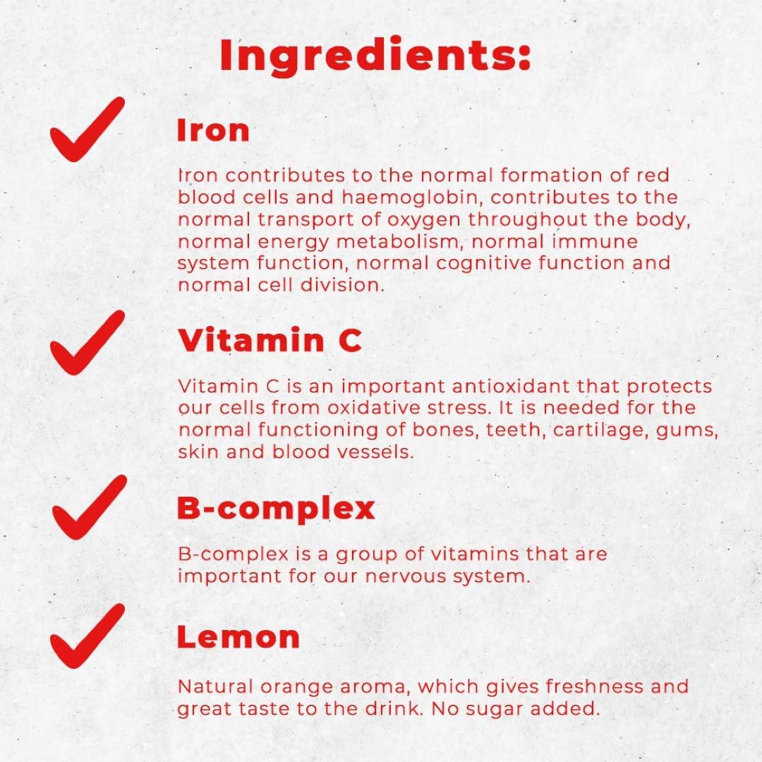 Nature's Finest I Eisen + Vitamin C + B-Komplex
