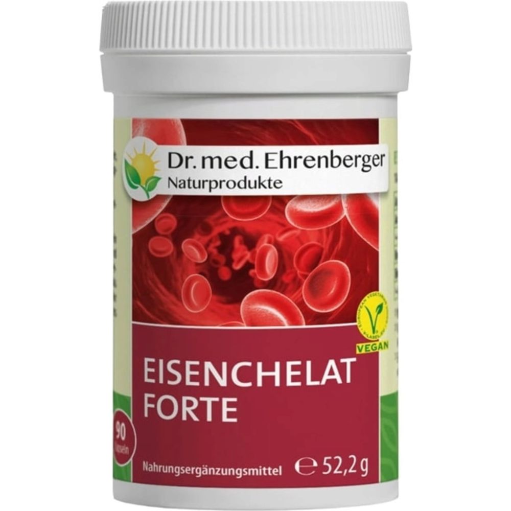 Dr. Ehrenberger | Eisenchelat Forte - 90 Kapseln
