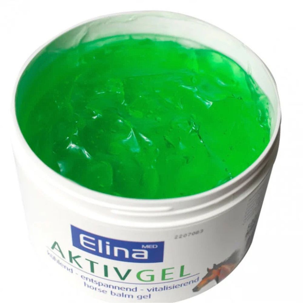 Elina Med | Elina Pferdebalsam Kühlend Activ Gel für Muskeln und Gelenke - 500 ml