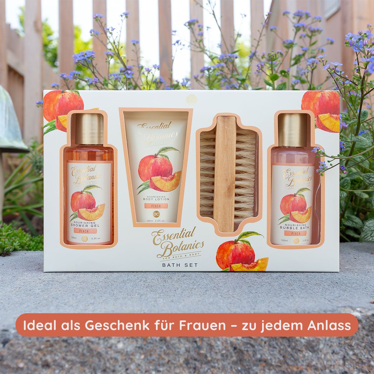 Accentra | Badeset Essential Botanics Fruits in Geschenkbox