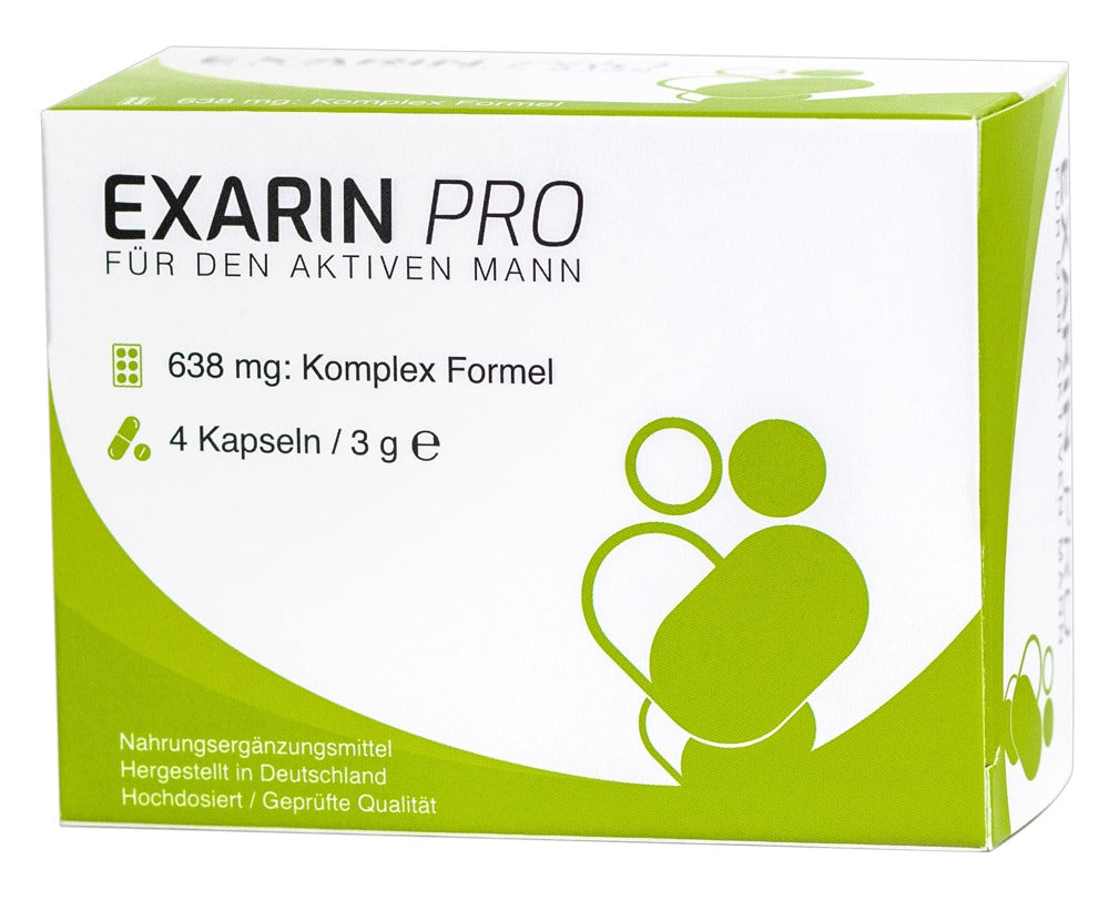 Exarin Pro © | 638mg Komplex Formel für aktive Männer