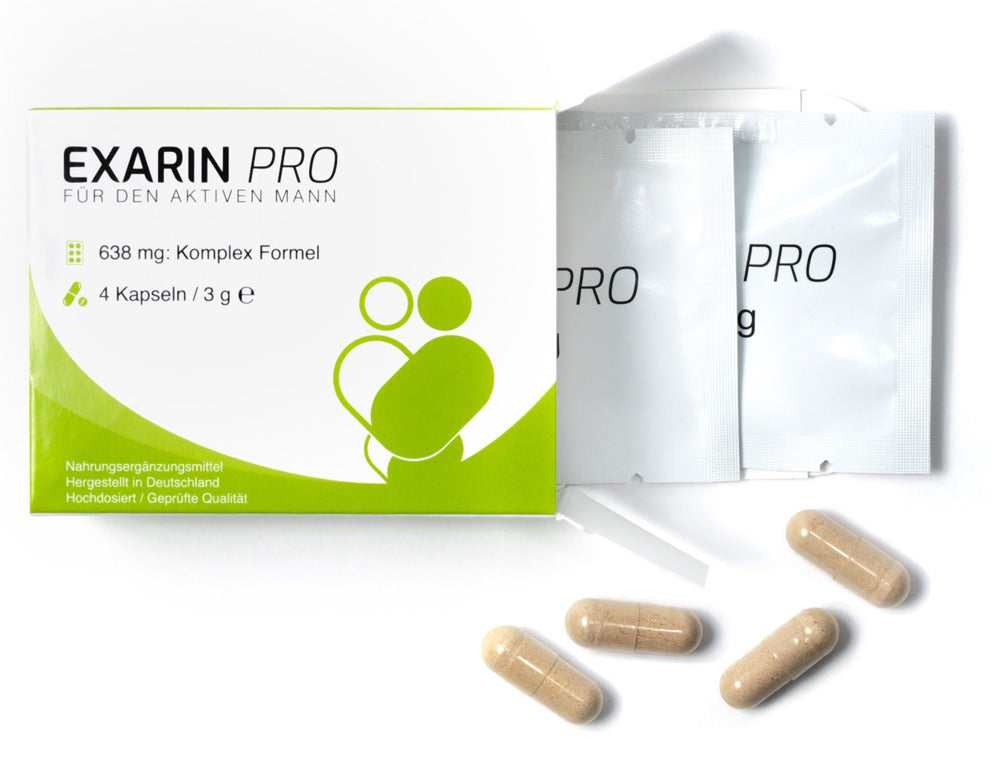 Exarin Pro © | 638mg Komplex Formel für aktive Männer