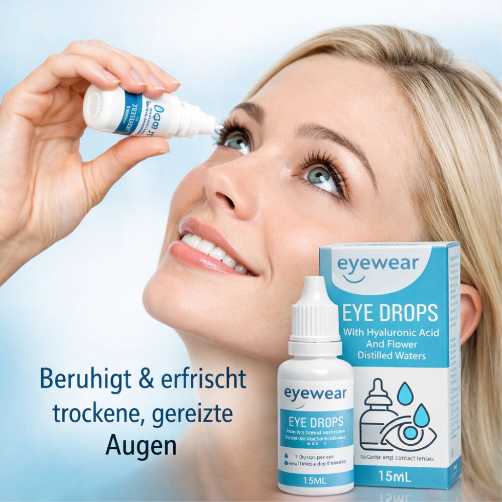 Eyewear Augentropfen mit Hyaluronsäure & Blütenwässern – 15 ml