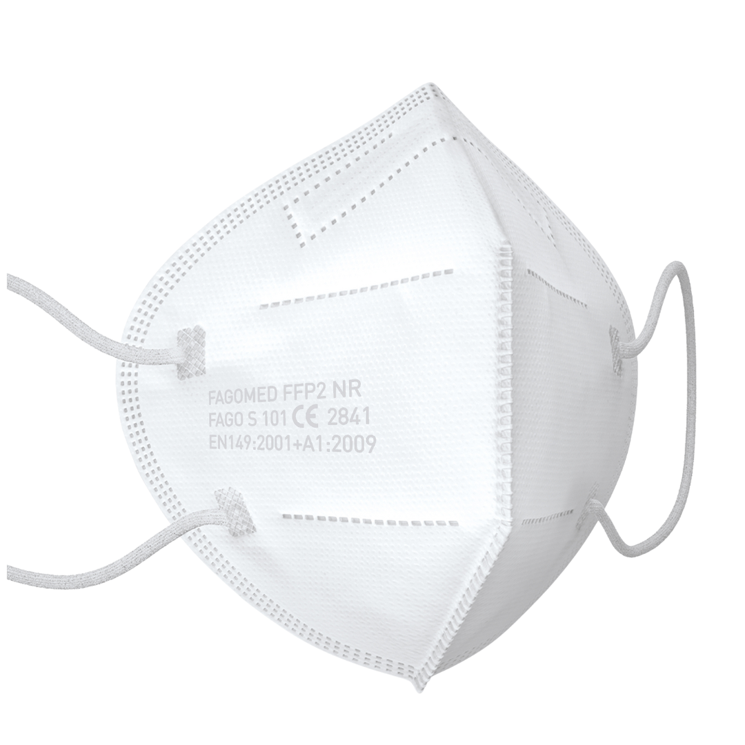 FAMEX Medical FFP2 Einweg Schutzmaske Weiß - 50er