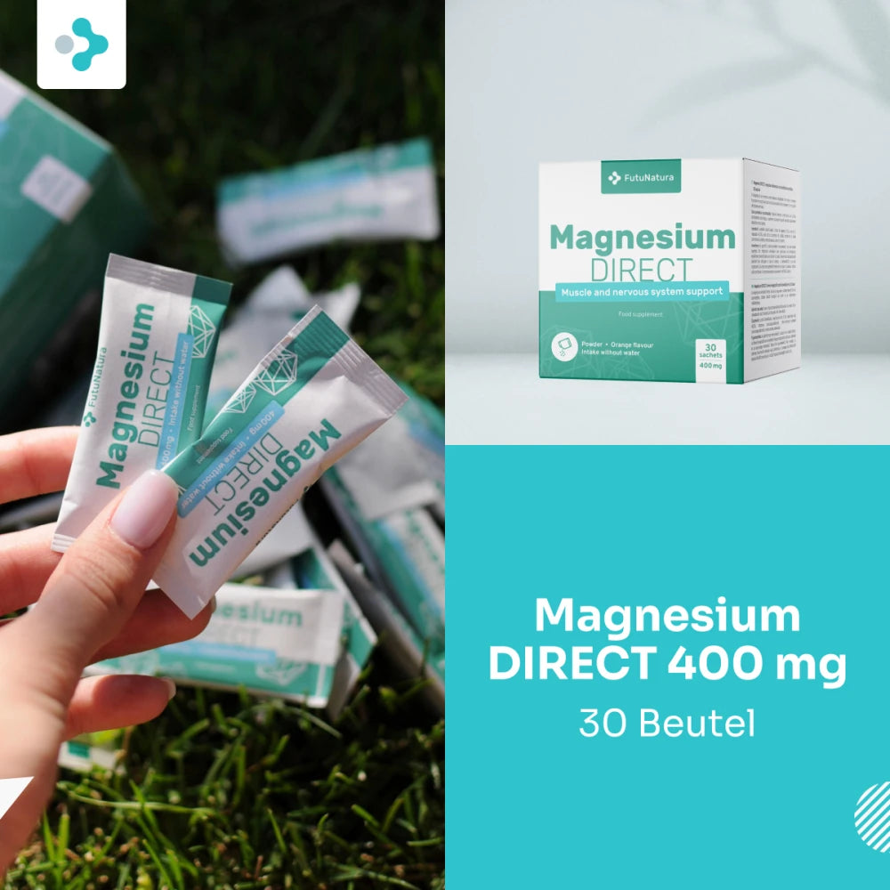 FutuNatura | Magnesium DIRECT 400 mg - 30 Beutel