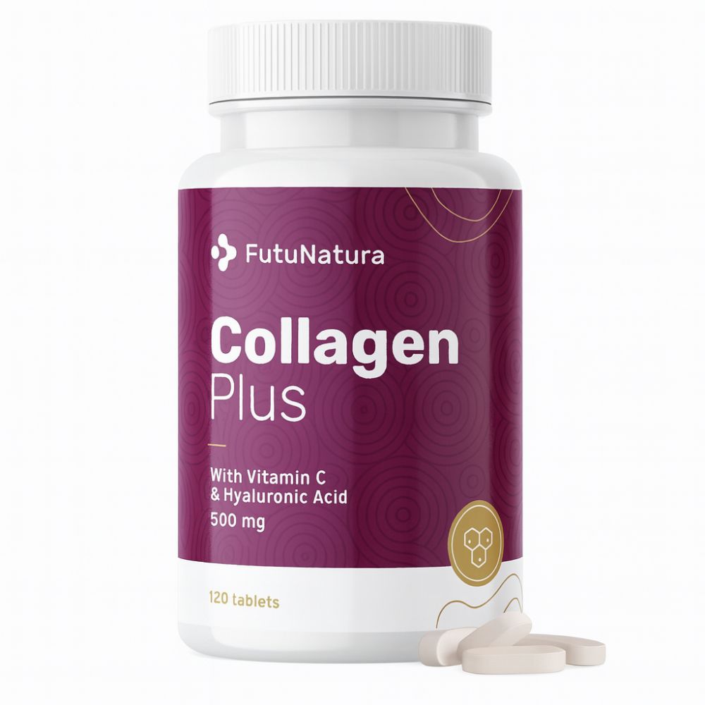 FutuNatura | Kollagen + Vitamin C + Hyaluronsäure - 120 Tabletten