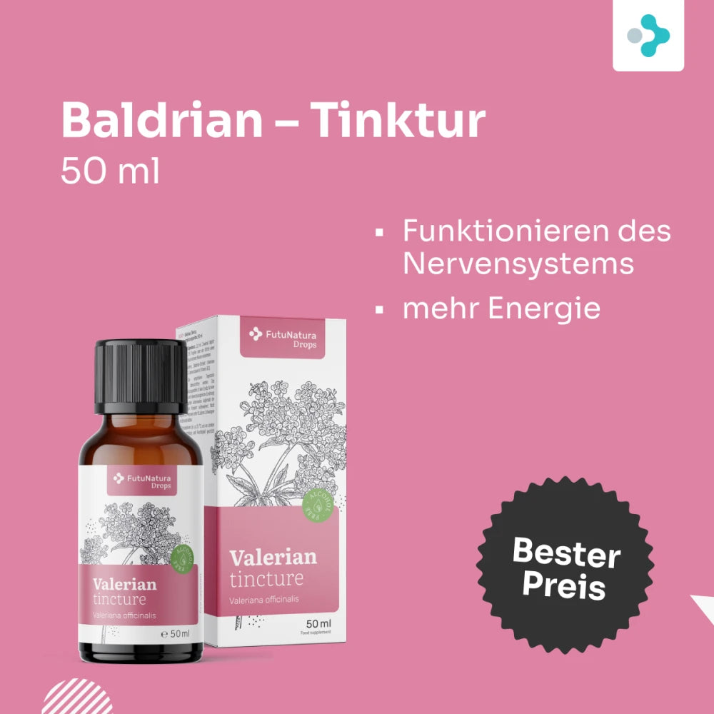 FutuNatura Baldrian – Tinktur - 50 ml
