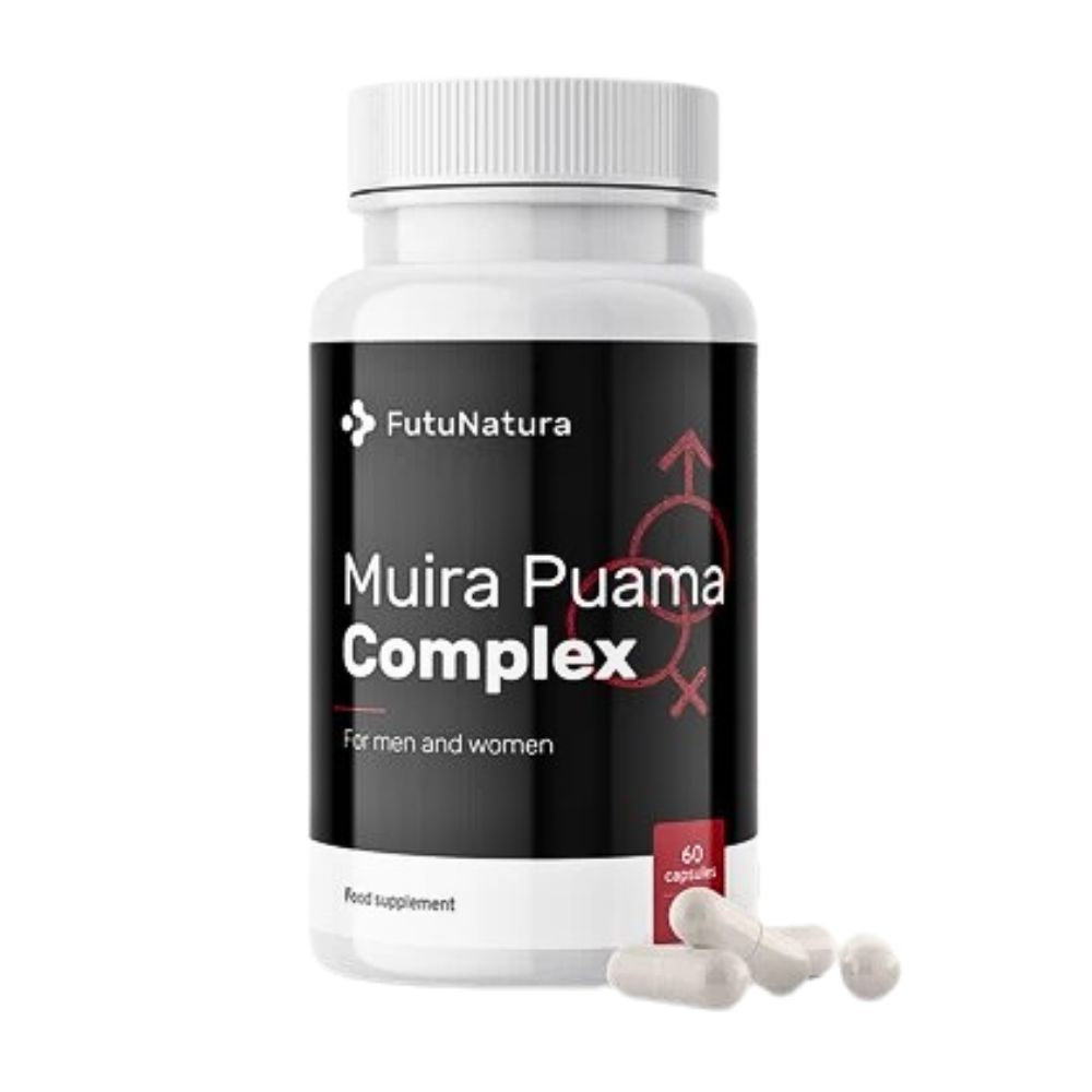 FutuNatura Muira Puama Complex - sexuelle Potenz - 60 Kapseln