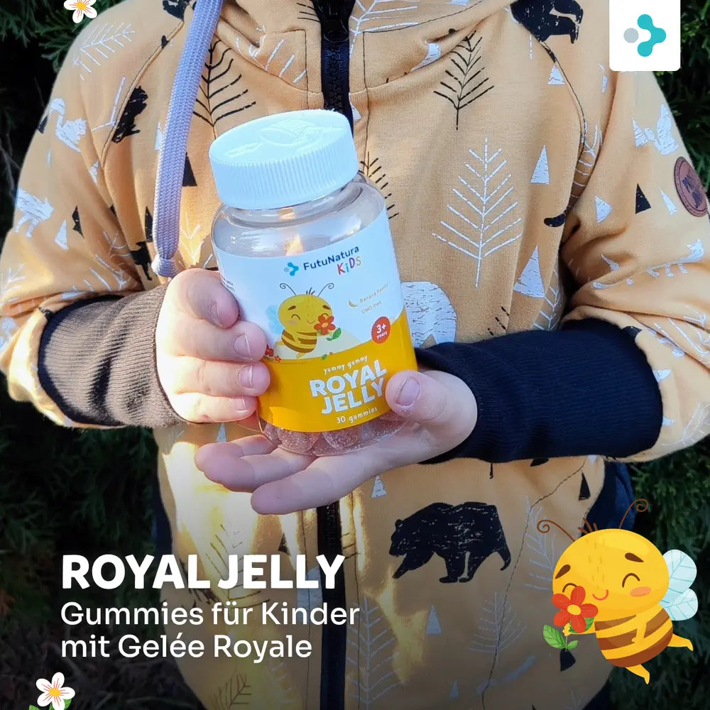 FutuNatura | Royal Jelly – Gummies für Kinder mit Gelée Royale - 30 Gummibonbons
