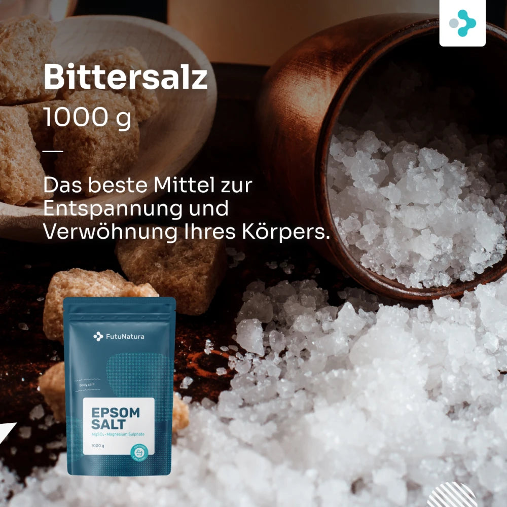 FutuNatura | Epsom Salt - Bittersalz - 1000 g