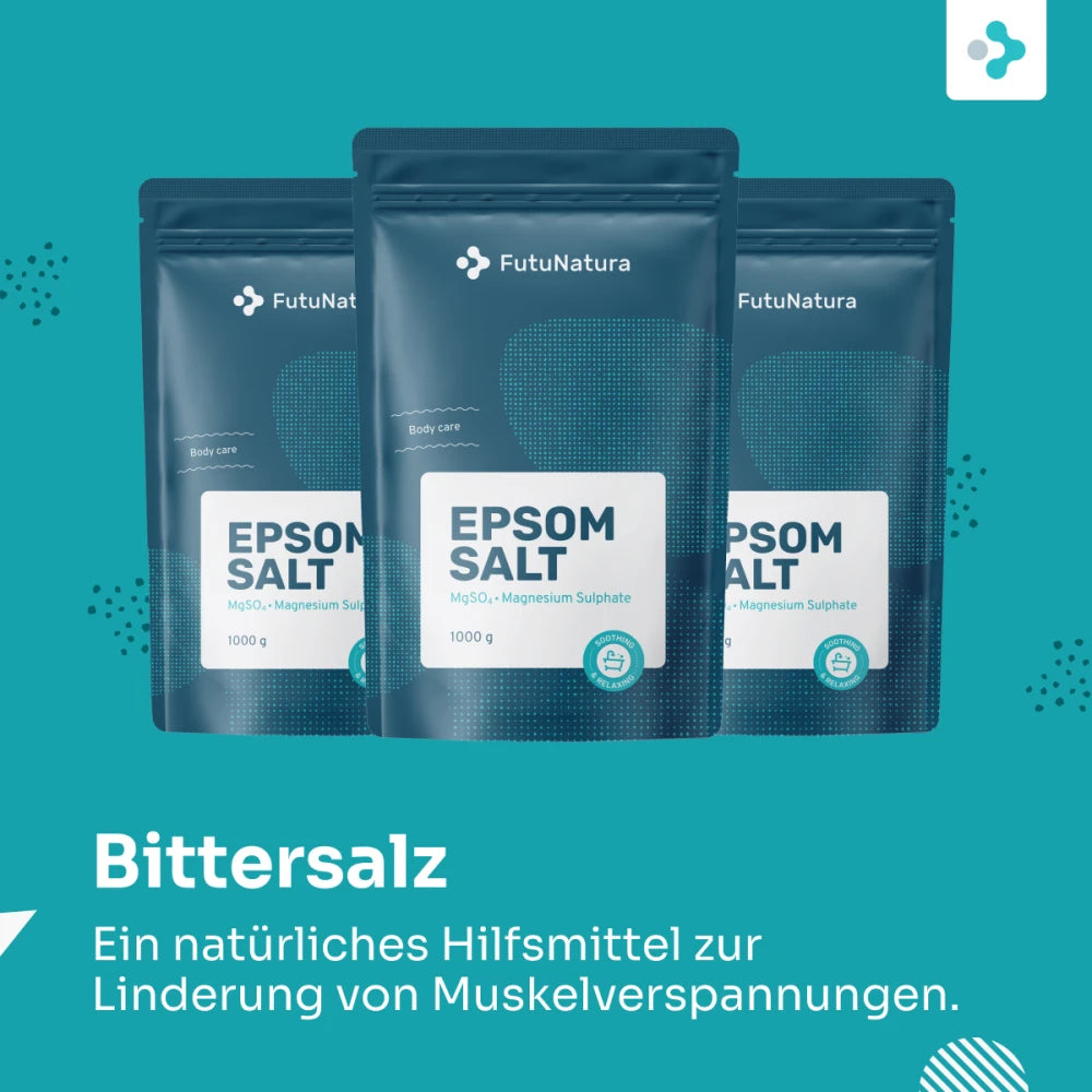 FutuNatura | Epsom Salt - Bittersalz - 1000 g