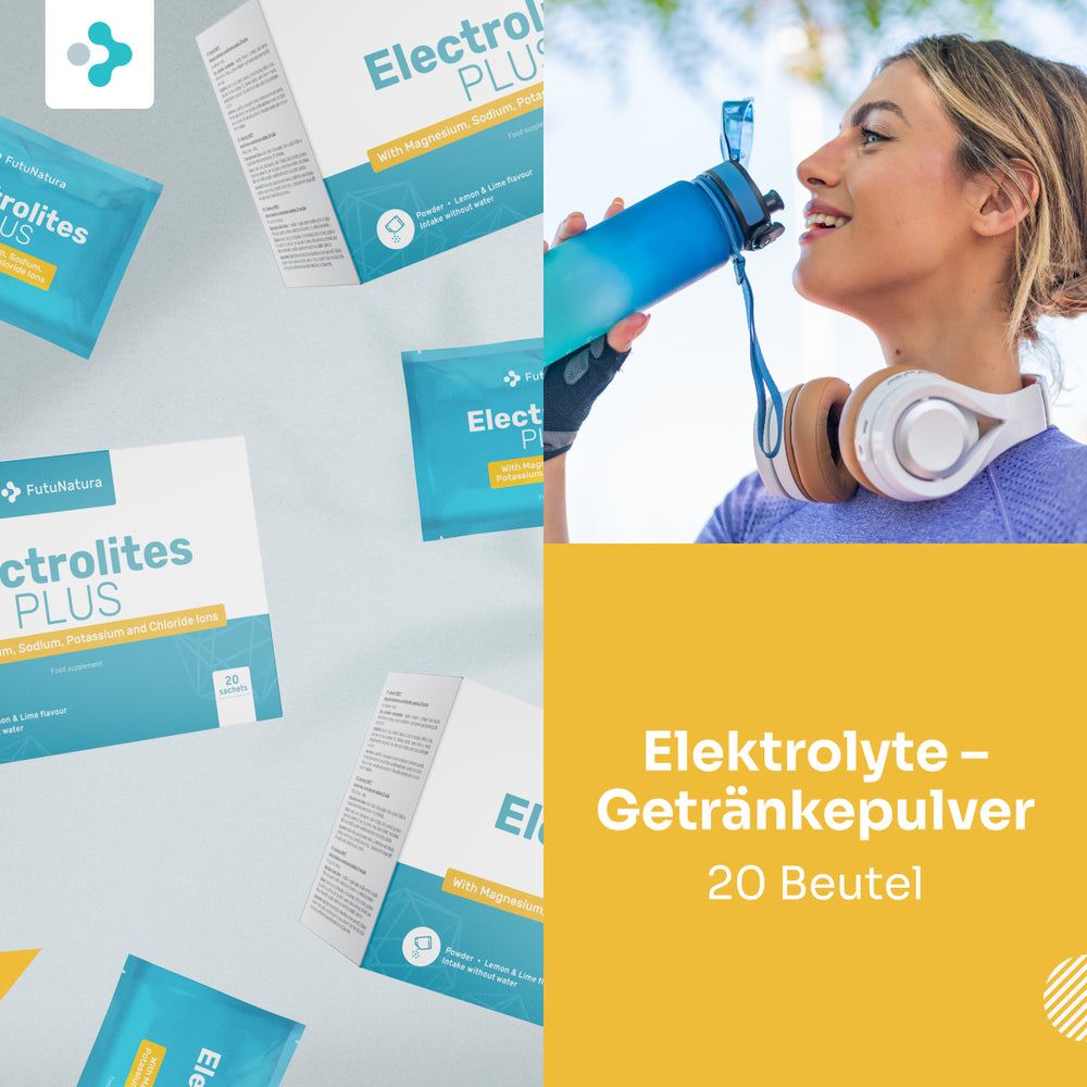FutuNatura | Elektrolyte Plus für Unterstützung der Hydratation - 20 Beutel