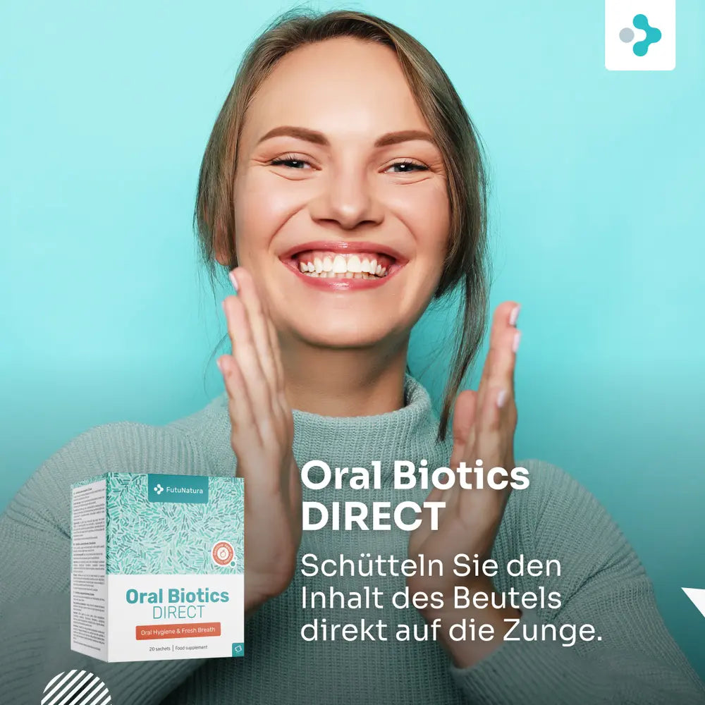 FutuNatura | Oral Biotics DIRECT - Verdauung und Mundhygiene - 20 Beutel
