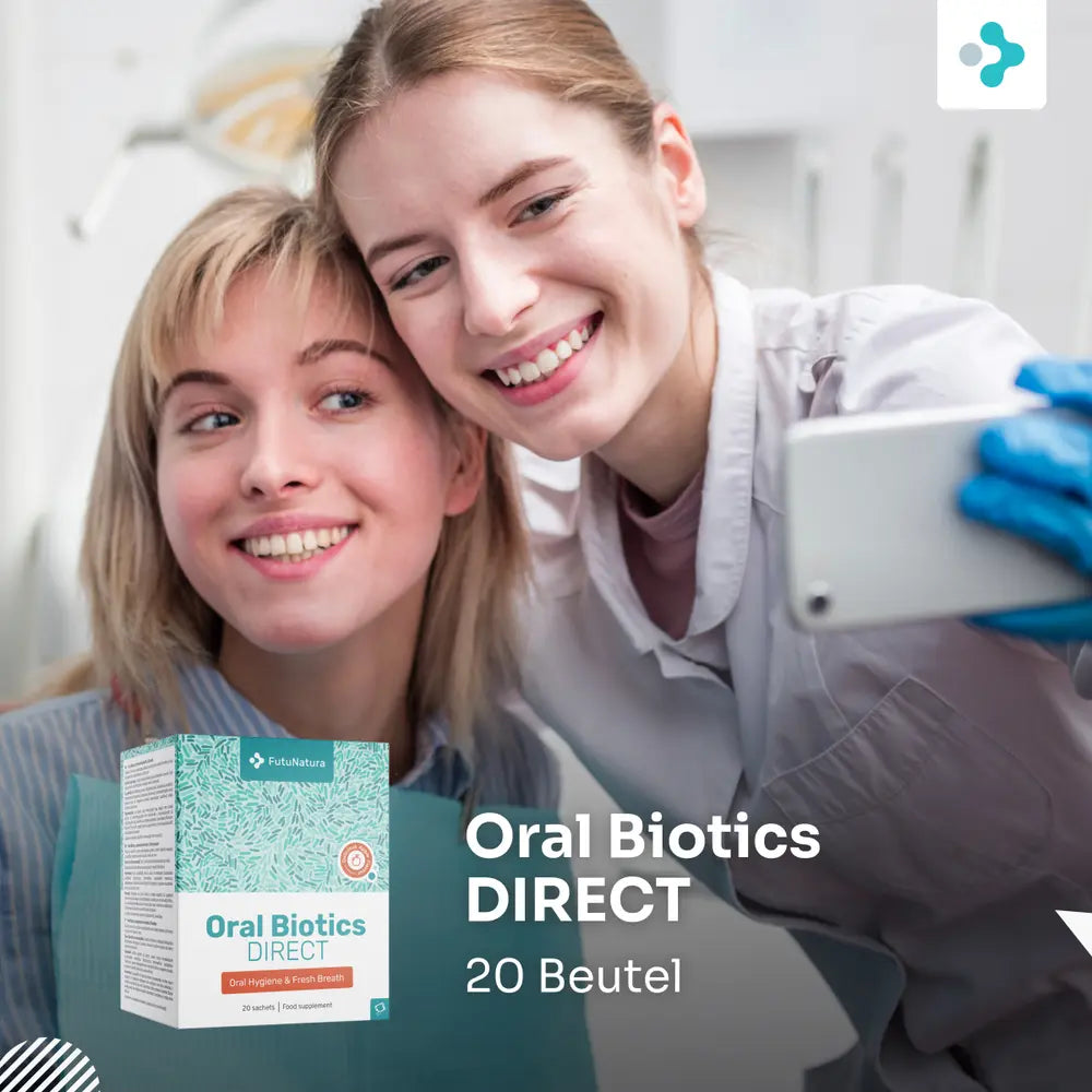 FutuNatura | Oral Biotics DIRECT - Verdauung und Mundhygiene - 20 Beutel
