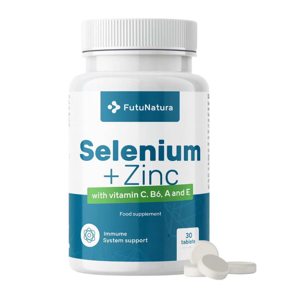 FutuNatura | Selen + Zink + Vitamine für deine Abwehrkräfte - 30 Tabletten