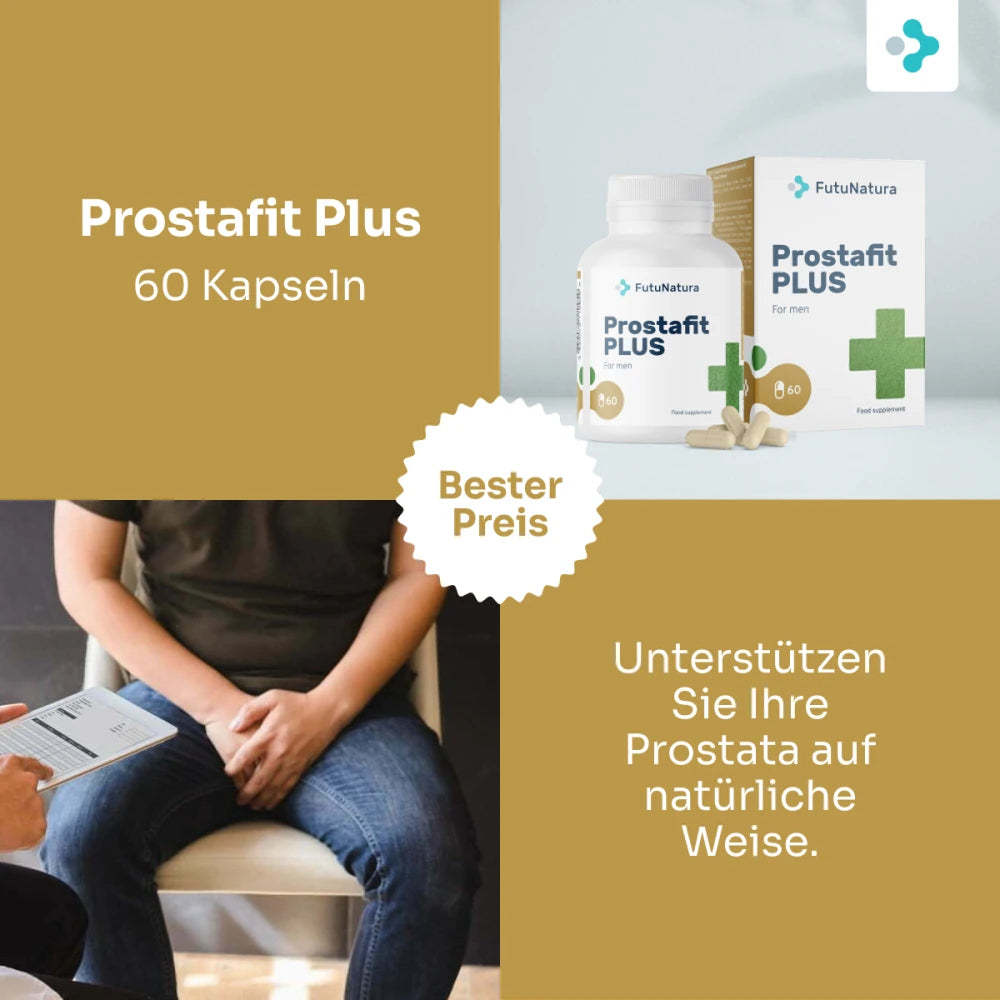 FutuNatura | Prostafit Plus - Unterstützt die Prostata - 60 Kapseln