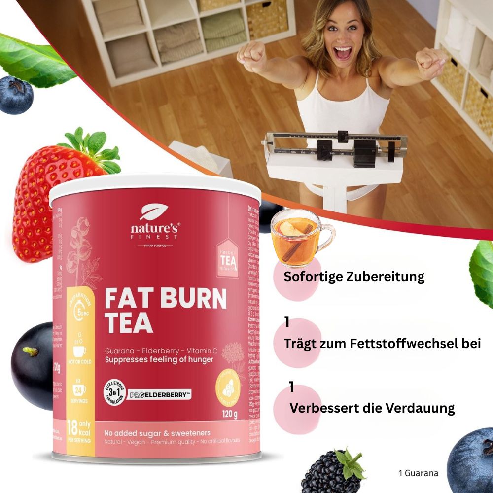Nature's Finest | Fatburn Tea - Tee fur Abnehmen / Fettverbrenner