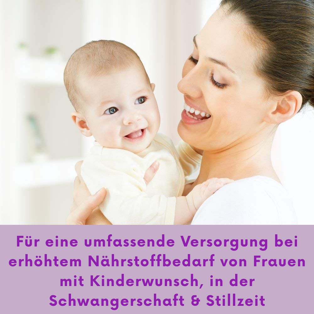 tetesept® | Femi Baby für Kinderwunsch, Schwangeren und Stillenden - 1 Monatspackung