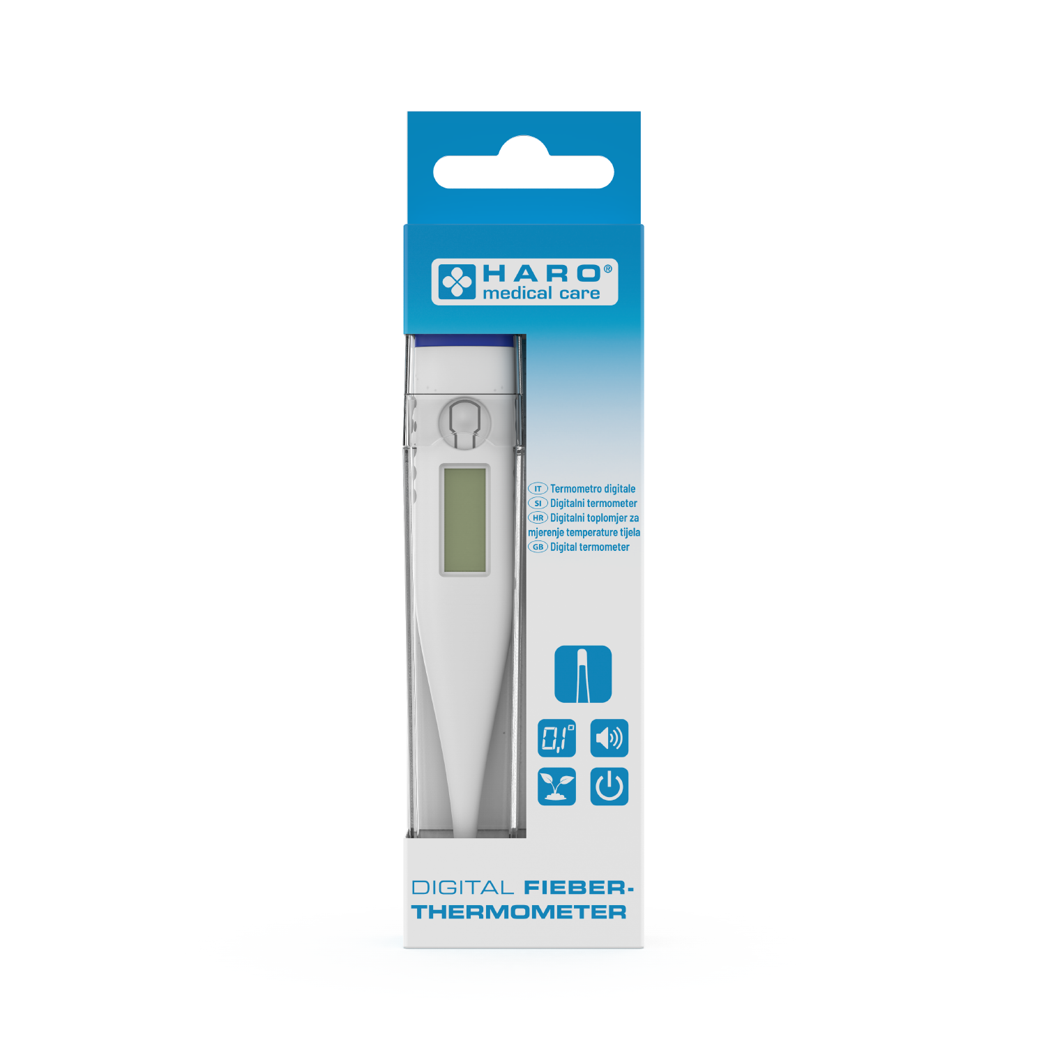 Haro | Fieberthermometer (mit fester Spitze)