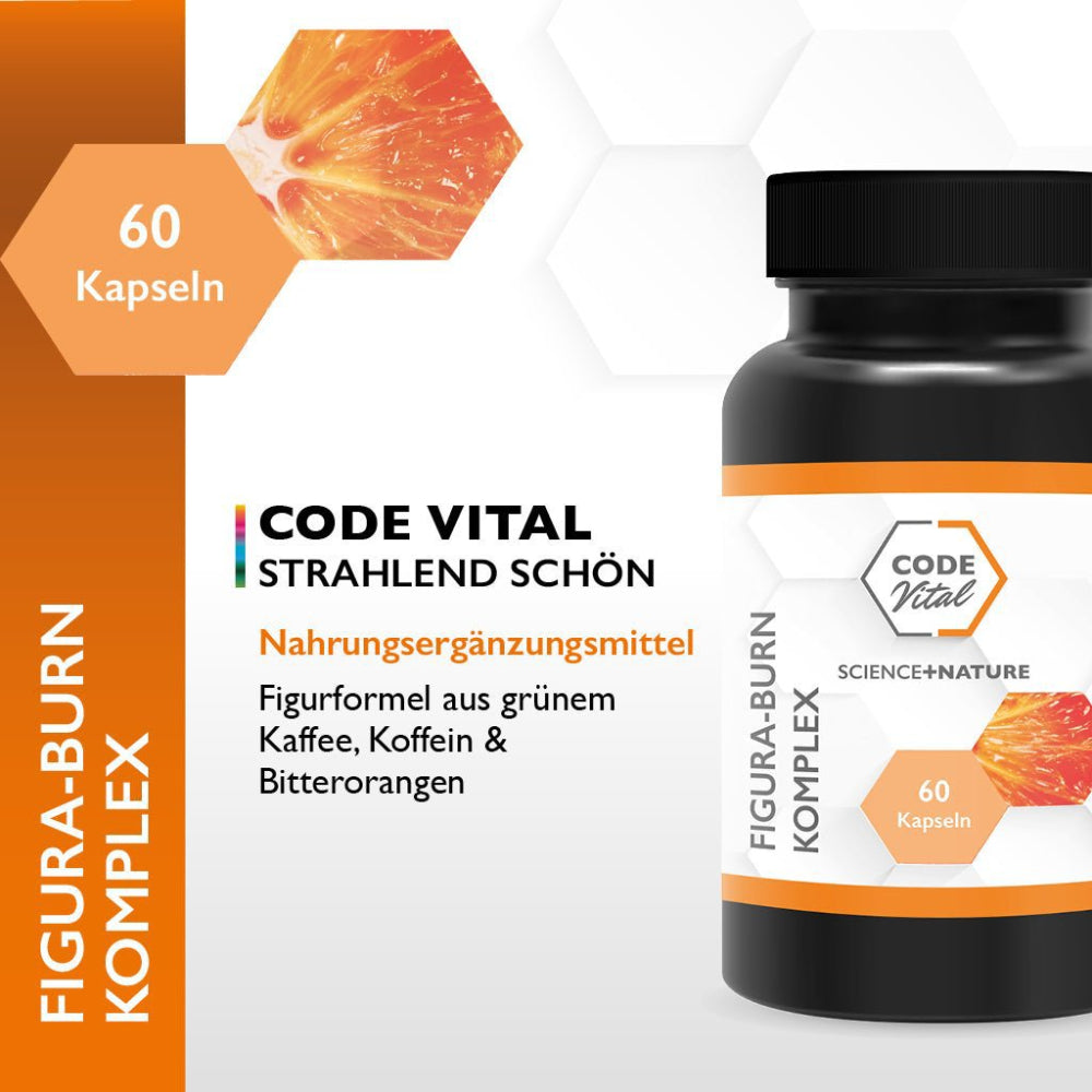 Code Vital | Figura-Burn Komplex - 100 % natürlich zur Wunschfigur