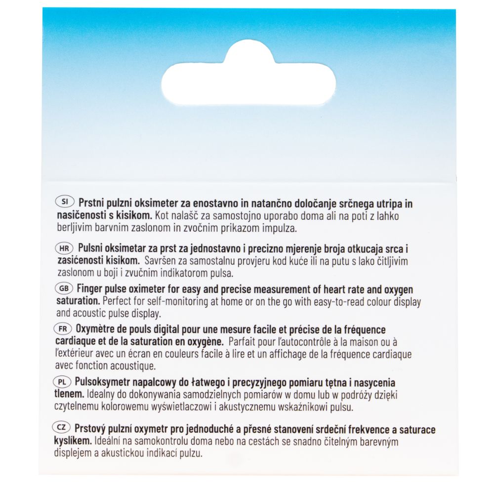 Haro | Finger-Pulsoximeter zur Messung der SpO₂ & Herzfrequenz