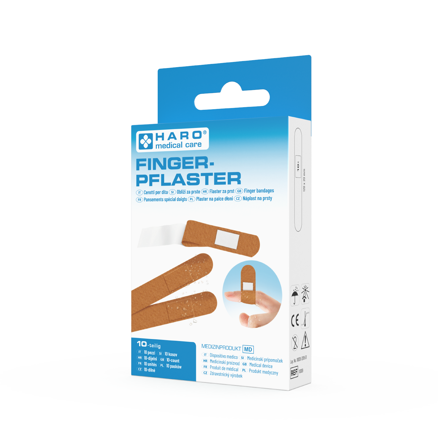 Haro | Fingerpflaster - Set 10-teilig